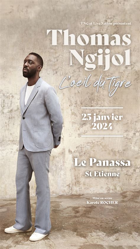 Thomas Ngijol : l'œil du tigre .
